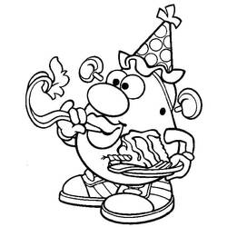 ぬりえページ: Toy Story: Mister Potato Head (アニメとアニメーション番組) #205227 - 無料の印刷可能なぬりえページ