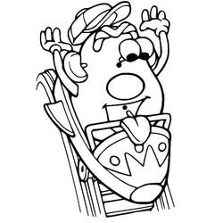 ぬりえページ: Toy Story: Mister Potato Head (アニメとアニメーション番組) #205231 - 無料の印刷可能なぬりえページ