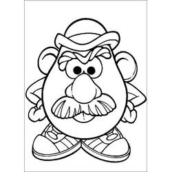 ぬりえページ: Toy Story: Mister Potato Head (アニメとアニメーション番組) #205233 - 無料の印刷可能なぬりえページ