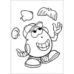 ぬりえページ: Toy Story: Mister Potato Head (アニメとアニメーション番組) #205242 - 無料の印刷可能なぬりえページ