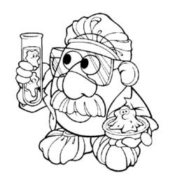 ぬりえページ: Toy Story: Mister Potato Head (アニメとアニメーション番組) #45134 - 無料の印刷可能なぬりえページ