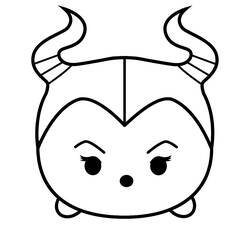 ぬりえページ: Tsum Tsum (アニメとアニメーション番組) #172621 - 無料の印刷可能なぬりえページ