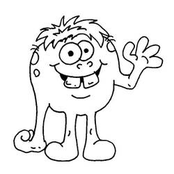 ぬりえページ: モンスター (キャラクター) #183721 - 無料の印刷可能なぬりえページ