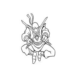 ぬりえページ: 忍者 (キャラクター) #187807 - 無料の印刷可能なぬりえページ