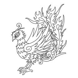 ぬりえページ: フェニックス (キャラクター) #192255 - 無料の印刷可能なぬりえページ