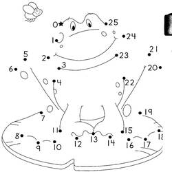 ぬりえ: ポイント・トゥ・ポイント塗り絵 - 無料の印刷可能なぬりえページ