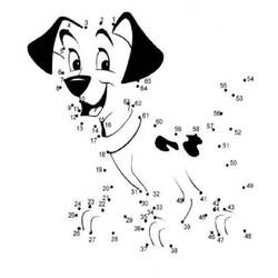 ぬりえページ: ポイント・トゥ・ポイント塗り絵 (数字で塗り絵) #125834 - 無料の印刷可能なぬりえページ