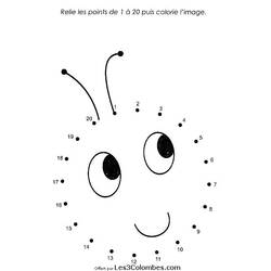 ぬりえページ: ポイント・トゥ・ポイント塗り絵 (数字で塗り絵) #125837 - 無料の印刷可能なぬりえページ
