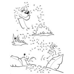 ぬりえページ: ポイント・トゥ・ポイント塗り絵 (数字で塗り絵) #125840 - 無料の印刷可能なぬりえページ