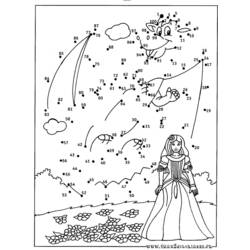 ぬりえページ: ポイント・トゥ・ポイント塗り絵 (数字で塗り絵) #125857 - 無料の印刷可能なぬりえページ