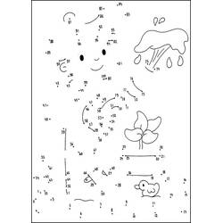 ぬりえページ: ポイント・トゥ・ポイント塗り絵 (数字で塗り絵) #125868 - 無料の印刷可能なぬりえページ