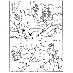 ぬりえページ: ポイント・トゥ・ポイント塗り絵 (数字で塗り絵) #125898 - 無料の印刷可能なぬりえページ