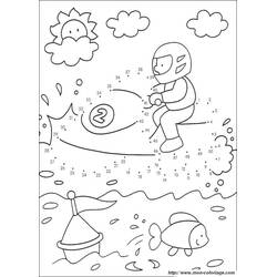 ぬりえページ: ポイント・トゥ・ポイント塗り絵 (数字で塗り絵) #125904 - 無料の印刷可能なぬりえページ