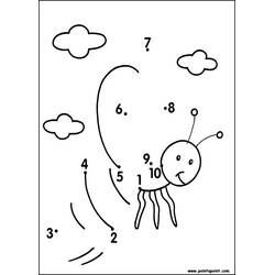 ぬりえページ: ポイント・トゥ・ポイント塗り絵 (数字で塗り絵) #125919 - 無料の印刷可能なぬりえページ