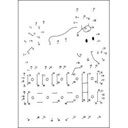 ぬりえページ: ポイント・トゥ・ポイント塗り絵 (数字で塗り絵) #125965 - 無料の印刷可能なぬりえページ