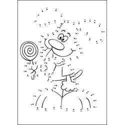 ぬりえページ: ポイント・トゥ・ポイント塗り絵 (数字で塗り絵) #125977 - 無料の印刷可能なぬりえページ