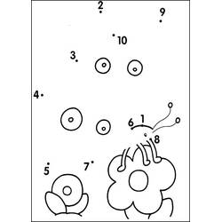 ぬりえページ: ポイント・トゥ・ポイント塗り絵 (数字で塗り絵) #125983 - 無料の印刷可能なぬりえページ