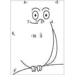 ぬりえページ: ポイント・トゥ・ポイント塗り絵 (数字で塗り絵) #125999 - 無料の印刷可能なぬりえページ