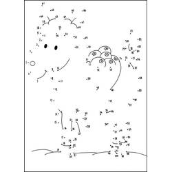 ぬりえページ: ポイント・トゥ・ポイント塗り絵 (数字で塗り絵) #126002 - 無料の印刷可能なぬりえページ