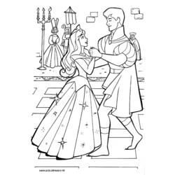 ぬりえページ: 眠れる森の美女 (おとぎ話と物語) #130716 - 無料の印刷可能なぬりえページ