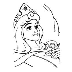 ぬりえページ: 眠れる森の美女 (おとぎ話と物語) #130721 - 無料の印刷可能なぬりえページ