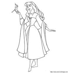 ぬりえページ: 眠れる森の美女 (おとぎ話と物語) #130810 - 無料の印刷可能なぬりえページ