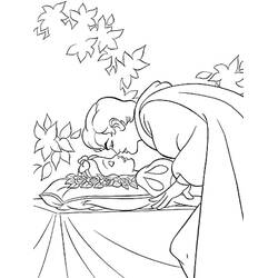 ぬりえページ: 眠れる森の美女 (おとぎ話と物語) #130831 - 無料の印刷可能なぬりえページ