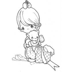 ぬりえページ: 女の子 (家族と友達) #96791 - 無料の印刷可能なぬりえページ
