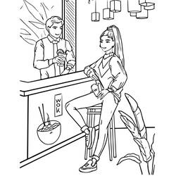 ぬりえページ: 10代の女の子 (家族と友達) #194481 - 無料の印刷可能なぬりえページ