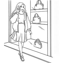 ぬりえページ: 10代の女の子 (家族と友達) #194488 - 無料の印刷可能なぬりえページ