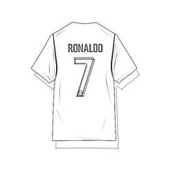 ぬりえページ: Cristiano Ronaldo (有名人) #217373 - 無料の印刷可能なぬりえページ