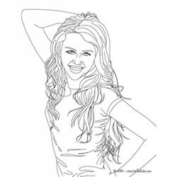 ぬりえページ: Selena Gomez (有名人) #123838 - 無料の印刷可能なぬりえページ