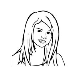 ぬりえページ: Selena Gomez (有名人) #214838 - 無料の印刷可能なぬりえページ