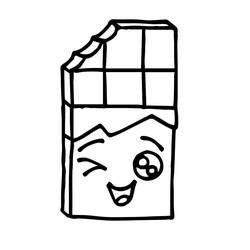 ぬりえページ: チョコレート (食べ物と栄養) #214396 - 無料の印刷可能なぬりえページ