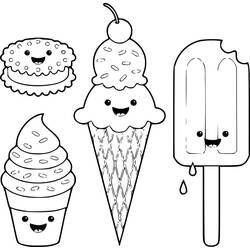 ぬりえページ: かわいい食べ物 (食べ物と栄養) #209285 - 無料の印刷可能なぬりえページ