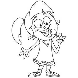 ぬりえページ: ロリポップ (食べ物と栄養) #213781 - 無料の印刷可能なぬりえページ