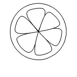 ぬりえページ: オレンジ (食べ物と栄養) #208643 - 無料の印刷可能なぬりえページ