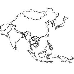 ぬりえ: アジア - 無料の印刷可能なぬりえページ