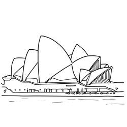 ぬりえページ: オーストラリア (地理と場所) #184055 - 無料の印刷可能なぬりえページ