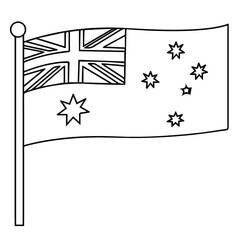 ぬりえページ: オーストラリア (地理と場所) #218124 - 無料の印刷可能なぬりえページ