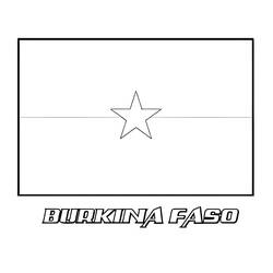 ぬりえページ: ブルキナファソ (地理と場所) #191670 - 無料の印刷可能なぬりえページ