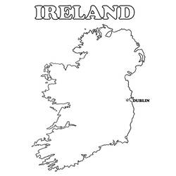 ぬりえページ: アイルランド (地理と場所) #192941 - 無料の印刷可能なぬりえページ