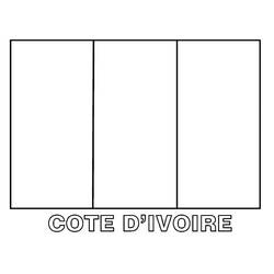 ぬりえページ: コートジボワール (地理と場所) #191694 - 無料の印刷可能なぬりえページ