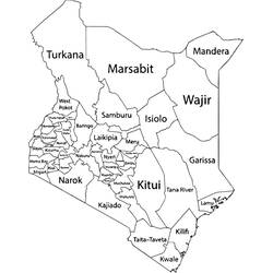 ぬりえページ: ケニア (地理と場所) #190684 - 無料の印刷可能なぬりえページ