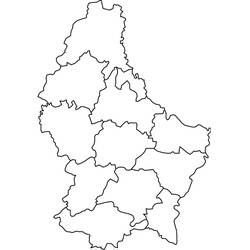 ぬりえページ: ルクセンブルク (地理と場所) #183964 - 無料の印刷可能なぬりえページ