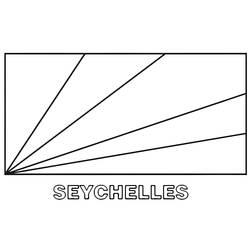 ぬりえ: セーシェル - 無料の印刷可能なぬりえページ