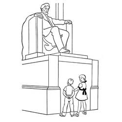 ぬりえページ: アメリカ合衆国（USA） (地理と場所) #193296 - 無料の印刷可能なぬりえページ