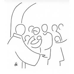 ぬりえページ: 洗礼 (祝日とお祝い) #57460 - 無料の印刷可能なぬりえページ