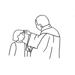 ぬりえページ: 洗礼 (祝日とお祝い) #57662 - 無料の印刷可能なぬりえページ