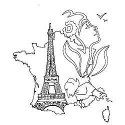 ぬりえページ: バスティーユ記念日 (祝日とお祝い) #181401 - 無料の印刷可能なぬりえページ